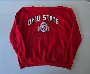 Big Ball Sports Ohio State Buckeyes Red Hoodie Sweatshirt Size Large